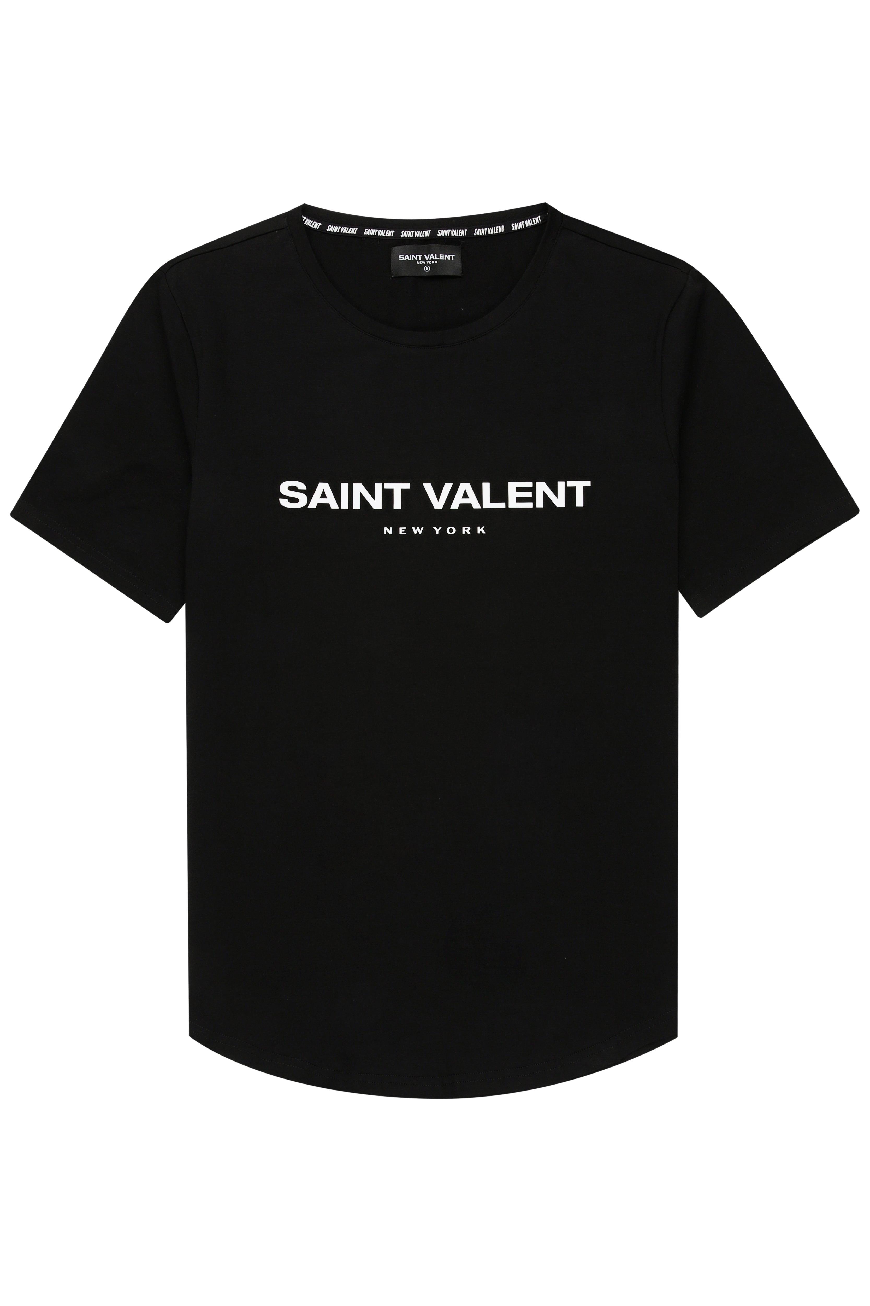 SAINT VALENT'S - Origin Black Tee - SAINT VALENT®